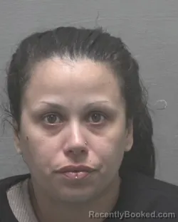 Mugshot of ANGELA JUSTINE EARWOOD booked in New Hanover County, North Carolina on July 8, 2026