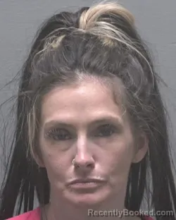 Mugshot of BRITTNEY NICOLE BURRIS booked in New Hanover County, North Carolina on March 27, 2026