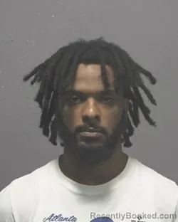 Mugshot of Aeron Mykel Hall booked in New Hanover County, North Carolina on August 30, 2026