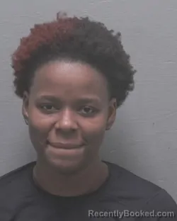 Mugshot of DASHIANA AISHANAY FRANKLIN booked in New Hanover County, North Carolina on June 4, 2026