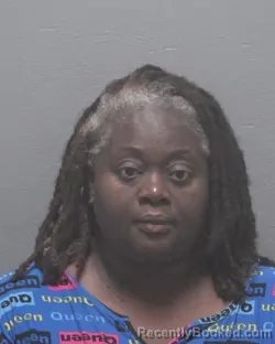Mugshot of CHARONDA NICOLE WHITAKER booked in New Hanover County, North Carolina on June 25, 2026
