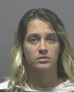 Mugshot of ANN OLIVIA MONSEUR booked in New Hanover County, North Carolina on March 20, 2026