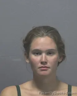 Mugshot of DESTINY NICOLE FRANZEN booked in New Hanover County, North Carolina on July 15, 2026