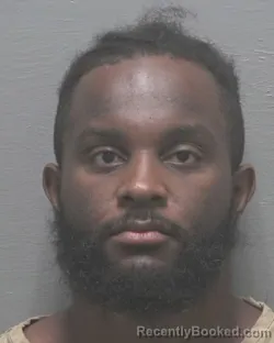 Mugshot of Demairius Leesean Simpson booked in New Hanover County, North Carolina on August 5, 2026