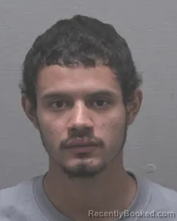 Mugshot of JAFET RIVAS booked in New Hanover County, North Carolina on March 26, 2026