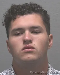 Mugshot of MAXIMILLIAM ANDREW LOPEZ booked in New Hanover County, North Carolina on April 26, 2026