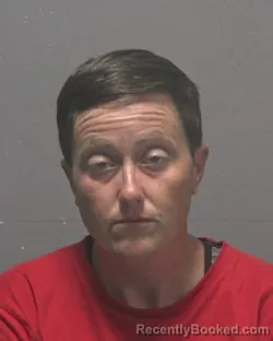 Mugshot of Ashley Michelle Rees booked in New Hanover County, North Carolina on August 29, 2026