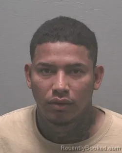 Mugshot of BRANDON ANTONIO ESPINOZ MARTINEZ booked in New Hanover County, North Carolina on July 6, 2026