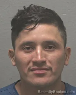 Mugshot of EVELIO MENDOZA booked in New Hanover County, North Carolina on July 8, 2026
