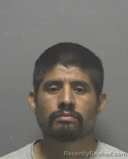 Mugshot of LEONEL MARTINEZ-CASTELLANO booked in New Hanover County, North Carolina on July 12, 2026