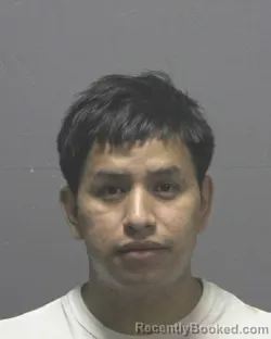 Mugshot of JAIRO FELINDO MEJIA DIAZ booked in New Hanover County, North Carolina on July 15, 2026