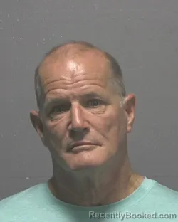 Mugshot of MARK HOWARD SILVEY booked in New Hanover County, North Carolina on July 15, 2026