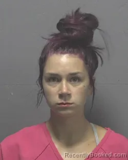 Mugshot of Caydence Denise Papagni booked in New Hanover County, North Carolina on August 20, 2026