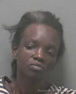 Mugshot of Malise Shante Daniels booked in New Hanover County, North Carolina on September 14, 2026