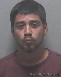 Mugshot of Samuel Angel Rodriquez booked in New Hanover County, North Carolina on August 28, 2026