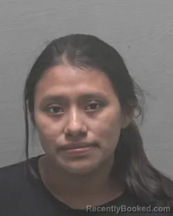 Mugshot of Jimena Flores De Leon booked in New Hanover County, North Carolina on September 3, 2026