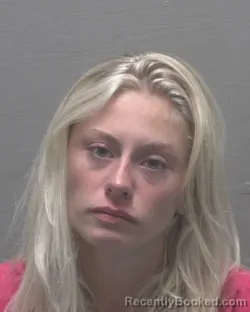 Mugshot of Celia Suzanne Braud booked in New Hanover County, North Carolina on August 29, 2026