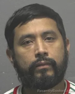 Mugshot of Jesus Marin Hernandez booked in New Hanover County, North Carolina on August 23, 2026