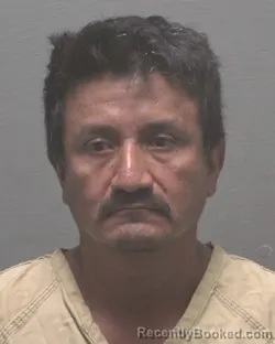 Mugshot of Jose De Jesus Garcia-Reyna booked in New Hanover County, North Carolina on August 24, 2026