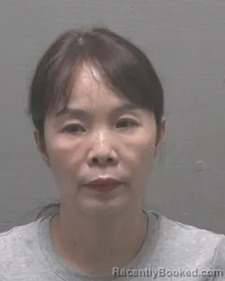 Mugshot of Feilong Dong booked in New Hanover County, North Carolina on August 24, 2026