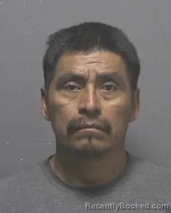 Mugshot of Efrin Sanchez-Mateo booked in New Hanover County, North Carolina on August 25, 2026