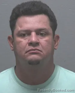 Mugshot of Jorge Gutierrez Narvaez booked in New Hanover County, North Carolina on August 26, 2026
