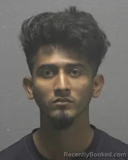 Mugshot of Rafael Acuna-Castillo booked in New Hanover County, North Carolina on September 13, 2026