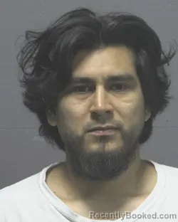 Mugshot of Hever Nahum Garcia-Vigil booked in New Hanover County, North Carolina on August 30, 2026