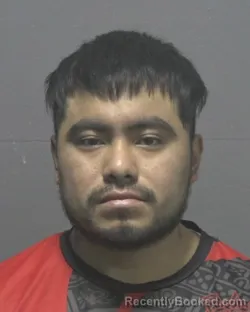 Mugshot of Andres Magdiel Gomez-Gomez booked in New Hanover County, North Carolina on August 30, 2026