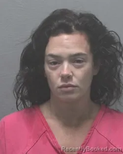 Mugshot of Breanna Isabelle Beasley booked in New Hanover County, North Carolina on September 4, 2026