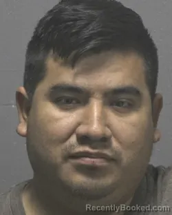 Mugshot of Jose Perez Lopez booked in New Hanover County, North Carolina on September 6, 2026