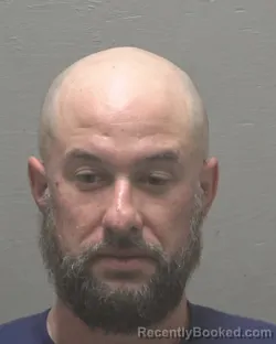 Mugshot of Ryan Adam Slocki booked in New Hanover County, North Carolina on September 8, 2026