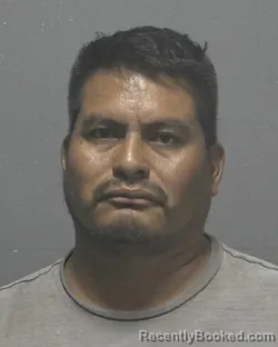 Mugshot of Eugenio Patistan Gomez booked in New Hanover County, North Carolina on September 10, 2026