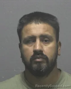 Mugshot of Alan Heil Gonzalez-Alvarez booked in New Hanover County, North Carolina on September 13, 2026