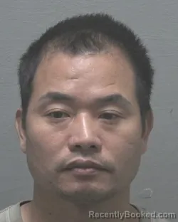 Mugshot of Yongxue Liu booked in New Hanover County, North Carolina on September 16, 2026