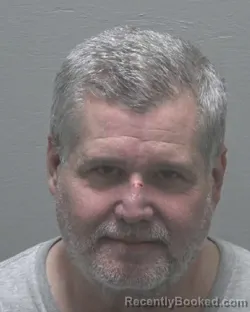 Mugshot of JOHN DAVID STOUT booked in New Hanover County, North Carolina on May 27, 2026