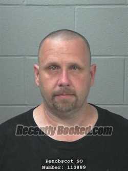 Booking photo from Penobscot County, Maine