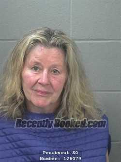 Booking photo from Penobscot County, Maine