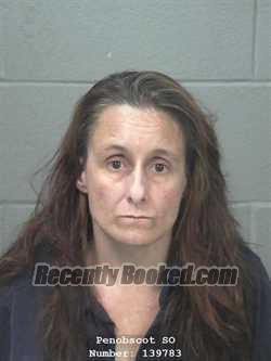 Booking photo from Penobscot County, Maine