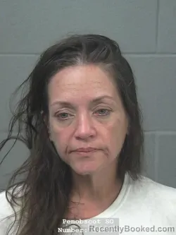 Mugshot of Jasmin Lee Tracy booked in Penobscot County, Maine on August 30, 2026