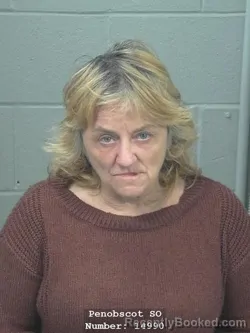 Mugshot of DEBORAH JEAN SINCLAIR booked in Penobscot County, Maine on June 18, 2026