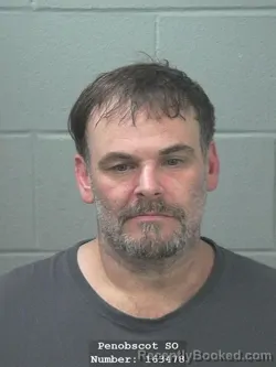 Mugshot of ANTHONY LOREN OSNOE booked in Penobscot County, Maine on July 14, 2026