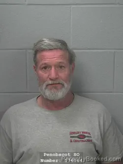 Booking photo from Penobscot County, Maine