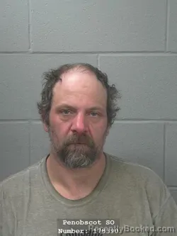 Mugshot of NEIL ERIC HIGGINS booked in Penobscot County, Maine on April 22, 2026