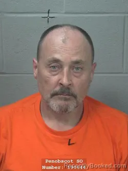 Mugshot of James Michael Barriault booked in Penobscot County, Maine on July 26, 2026