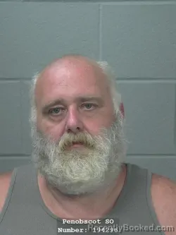 Mugshot of JOHN DOUGLAS WILLIAMS booked in Penobscot County, Maine on July 15, 2026