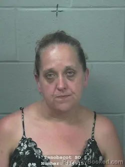 Mugshot of JESSICA LYNN BECKER booked in Penobscot County, Maine on August 4, 2026