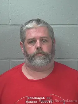 Mugshot of ROBBY ALLEN GUSTIN booked in Penobscot County, Maine on July 16, 2026