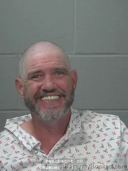 Mugshot of VERNUS LEROY MAYHEW booked in Penobscot County, Maine on May 3, 2026