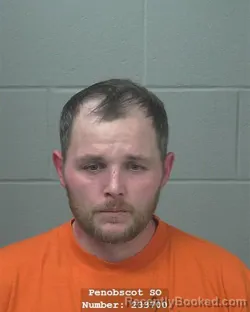 Mugshot of NICHOLAS ZACHARY MITCHELL booked in Penobscot County, Maine on June 20, 2026